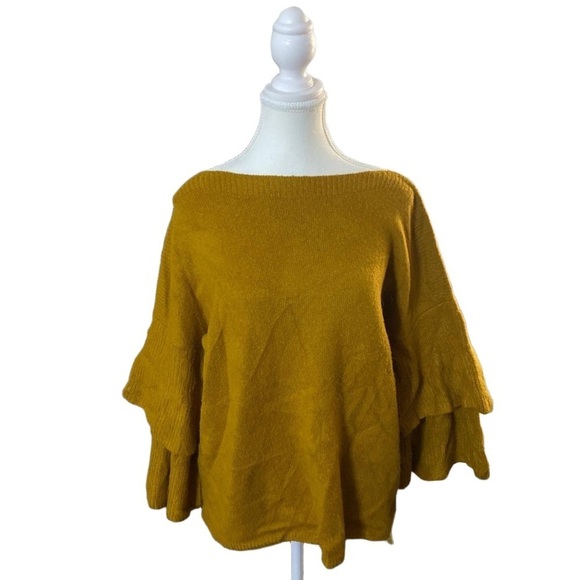 Madewell - Tier-Sleeve Pullover Sweater in Coziest Yarn - Picture 4 of 11